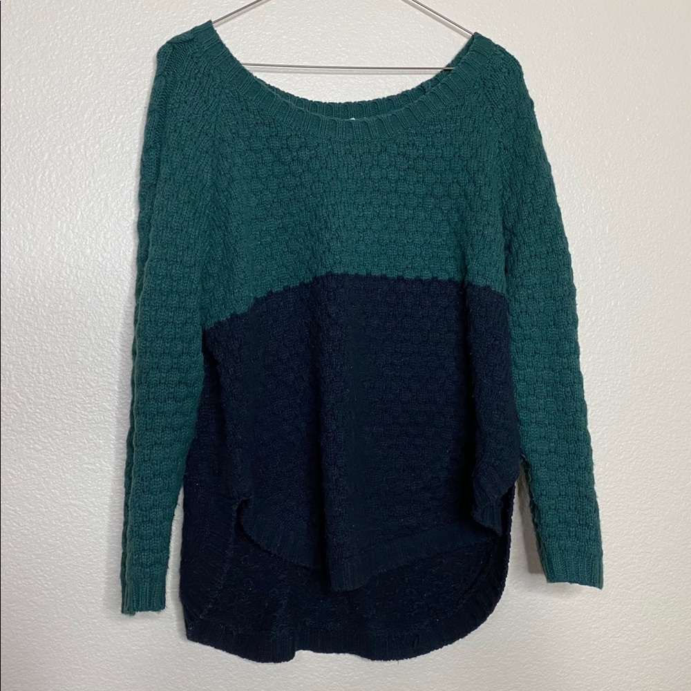 Pitaya long Sleeve Sweater Green Size S
